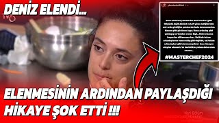 MasterChef Elenen Deniz Yaptığı Açıklamayla Her Kesi Şok Etti  Son Bölüm Kim Elendi [upl. by Clara]