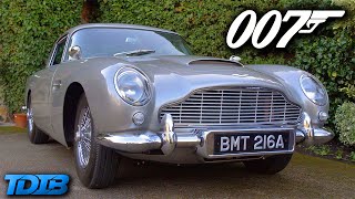 James Bonds Aston Martin DB5 Review Living a Spys Dream [upl. by Nosdrahcir]