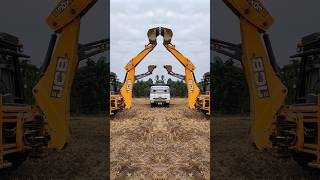 TATA DAMPER JCB VIDEO 🧐💥💯jcb jcbdozer tractor [upl. by Griffin]