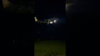 Night flight highlights aviation [upl. by Legnaros]