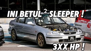 DIY civic bolt on turbo 300 hp [upl. by Also]