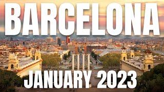 Barcelona Travel Guide for January 2023 [upl. by Ambrogio]