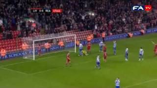 Liverpool 1  Reading 2  2010 FA Cup Third Round [upl. by Iznek]