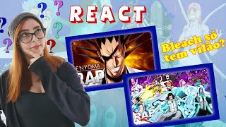 React 2x1 Bleach Zaraki Kenpachi  Enygma  Rap dos Espadas  WLO [upl. by Verine]