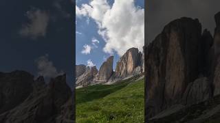 Hike around Sasso Piatto mountains dolomites sassopiatto plattkofel [upl. by Athalia]