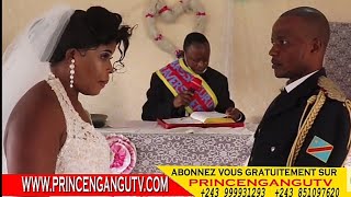 MARIAGE RELIGIEUX DE BENJAMIN MBANZA ET VERO MUTANGA AVEC CORNEMUSE MILITAIRE [upl. by Atkinson]