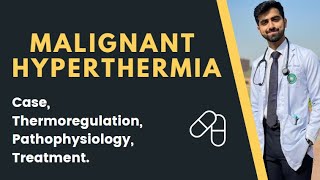 Malignant hyperthermia USMLENursing DantrolenePathophysiology Presentation Treatment Mechanism [upl. by Ardekan]