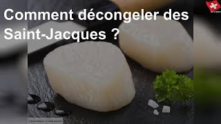 Comment décongeler des SaintJacques [upl. by Lise]