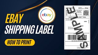 Easy Tutorial How to Print eBay Shipping Labels  StepbyStep Guide Printing Shipping Labels [upl. by Darrey]