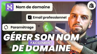 INSTALLER VOTRE NOM DE DOMAINE SUR SHOPIFY en 10 minutes avec Hostinger [upl. by Arik]