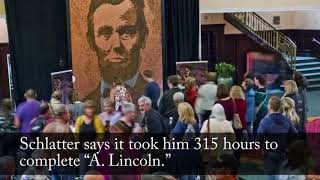 Penny portrait of Lincoln wins 200K at ArtPrize [upl. by Botzow]