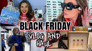 BLACK FRIDAY VLOG AND HAUL  PRADA CHANEL BEAUTY EXPRESS AND MORE [upl. by Miquela]