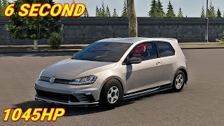 1045HP VOLKSWAGEN GOLF MK7 DRAG TUNE CAR PARKING MULTIPLAYER 2 NEW UPDATE [upl. by Araf]