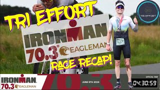 2024 IRONMAN Eagleman 703 Race Recap  World Championship Qualification 🥝  TRI EFFORT [upl. by Eaton24]