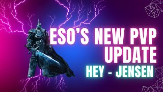 ESOs New PVP Update  NEW BGs  Competitive 4v4  Mag Sorc Goes 450 With Pietrolax [upl. by Lapides]