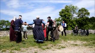 Burgbelebung Helfenstein 2014  Mittelalterlicher Tanz mit den Spielleut Fortunatus [upl. by Susette569]