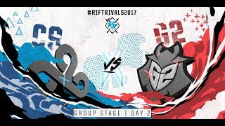 C9 vs G2 Highlights 2017 RIFT RIVALS [upl. by Jaquenetta]