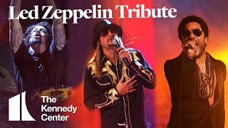 Led Zeppelin Tribute  Foo Fighters Kid Rock Lenny Kravitz  2012 Kennedy Center Honors [upl. by Ilyse]