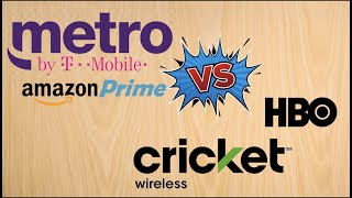 Metro By T mobile VS Cricket wireless plans Head to Head [upl. by Vick]