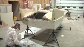 Boat Restoration Glass Magic Playmaster Part 2 [upl. by Yonina]