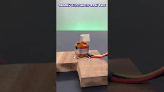 Testing 1800KV Drone Motor RPM Performance Unleashed shorts motor experiment [upl. by Gregoire845]