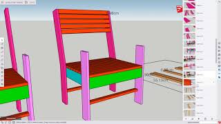 Metric patio chair instructions dimensions and measurements step by step [upl. by Otirecul771]