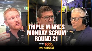 Monday Scrum  Stefano On The Move amp Why The Bulldogs Are Rising  Triple M NRL [upl. by Enedan598]