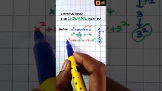 Completing The Square Method  Quadratic Equation  asH maths [upl. by Kacie]