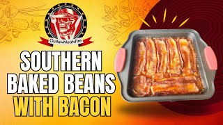 Smoky Baked Beans with Bacon Easy and Delicious Recipe 🥓 The Ultimate Southern Comfort Side [upl. by Atazroglam404]