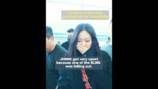 JENNIE in Shock 😲😢 The Moment a Fan Got Hurt jennie shorts blackpink [upl. by Meagher572]