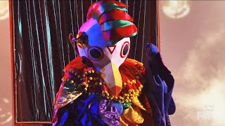 The Masked Singer 7  Jack in the Box sings Bad to the Bone [upl. by Lemieux]