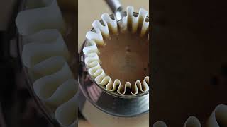 Kalita Wave Pour Over kalita pourover pourovercoffee coffee youtubeshorts [upl. by Sirovart626]