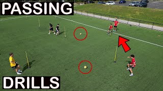 ⚽️4 ADVANCED PASSING DRILLS FOR TEAM TRAINING amp SMALL GROUPS FOR FOOTBALL  SOCCER  Joner Football [upl. by Clotilda]