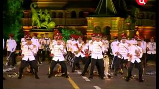 SAF Central Band Spasskaya Tower Kremlin Military Tattoo 2012 [upl. by Thorin]