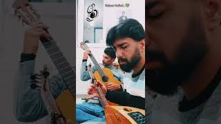 bahare bolbolsinababaei💚 bağlama guitar instrumental [upl. by Magdala]