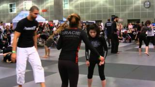 Grace Gundrum v Bianca LeBosnoyani Gracie Nationals Teen Expert 012416 [upl. by Seagrave]