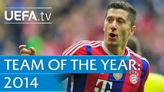 Robert Lewandowski Team of the Year 2014 nominee [upl. by Naugan]