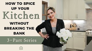 How to Elevate a Standard Kitchen  Interior Designer Ideas and Hacks [upl. by Gavrah]