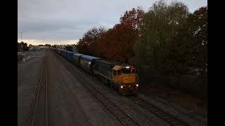 DC 4951 leading train 951 [upl. by Middlesworth587]