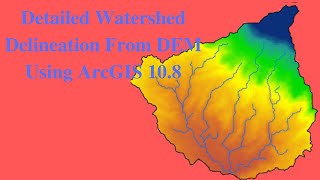 Watershed Delineation from DEM using ArcGIS in Amharic [upl. by Noletta]