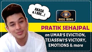 PRATIK Sehajpal On Umar’s Eviction Tejasswi’s Victory amp More [upl. by Makell]