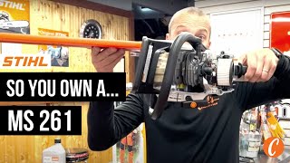 Every STIHL MS 261 Owner Should Watch This  Complete overview tips and more [upl. by Ardnoek]