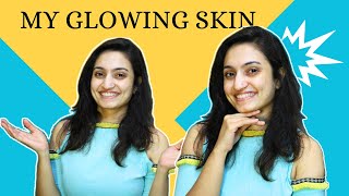 My Glowing Skin care  Secret care  Everyday Routine ✨ No makeup  ​⁠​⁠VaisshnaviStudios [upl. by Ellebanna]