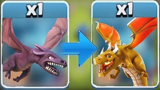 The LAST dragon FIGHT “clash of clans” Lore behind BOSS dragon [upl. by Aloap918]