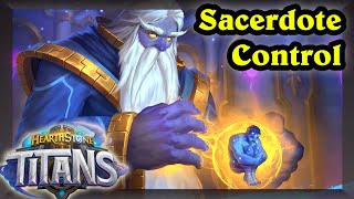 Control Priest el mazo de la mala gente Hearthstone Titanes [upl. by Slerahc]