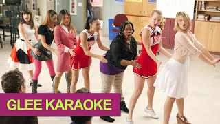 I Kissed A Girl  Glee Karaoke Version [upl. by Pavia992]