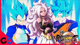 Dragon Ball FighterZ  Como Liberar a Androide 21 Goku y Vegeta SSJSS [upl. by Arba]