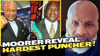 Michael Moorer Reveals the Hardest Puncher He Ever Faced [upl. by Auhsohey]