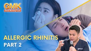 Ano ang pagkakaiba sa sintomas ng allergic rhinitis sa common cold o sipon  Usapang Pangkalusugan [upl. by Nehpets581]