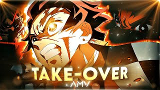 Takeover  Demon Slayer EditAMV [upl. by Veradia]